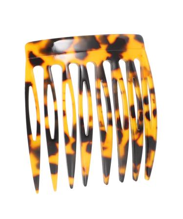 Didiseaon Hair Comb Hair Side Combs for Women Accessories French Side Comb Hair Side Comb Clips for Women European and American Hair Accessories Acetate Sheet Bride