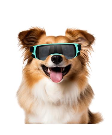 Namsan sunglasses for small dogs safety glasses for small dogs windproof UV protection waterproof dog glasses puppies with adjustable rubber band blue - Buy Online on GoSupps.com