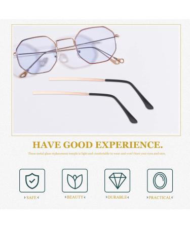 Lurrose Glasses Repair Set - 1 Pair of Glasses Legs Brakes Nasal Pads & Covers for Women - International Shipping Available - Buy Online on GoSupps.com