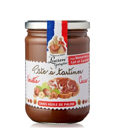 L'ouCIEN GEORGELIN Onctuosit Noisettes et Cacao P te Tartiner Gourmande (Pot 600g) - Lot de 3 - vendu par Lot