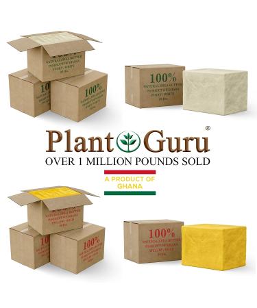 Raw African Shea Butter 10 lbs Bulk Wholesale Block - 100% Pure Natural Unrefined Ivory - Ideal Moisturizer for Skin, Face, Hair Growth - Perfect for DIY Soap and Lip Balm Making - 160 Ounce - Buy Online on GoSupps.com