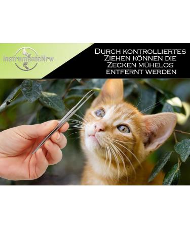 Professional Tick Tweezers & Removers | Tick Pliers Grippers and Hooks - 11.4 cm | International Shipping - Buy Online on GoSupps.com