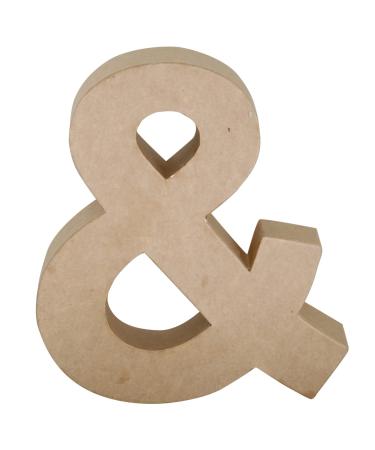 Papier Mache Paper Mache Symbol &  7 Size 7 in