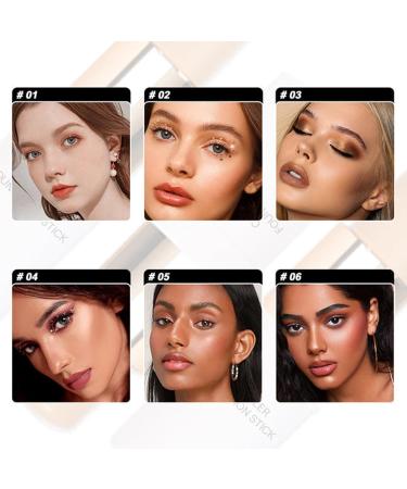 Concealer and Foundation Stick Supernatural Complexion Foundation + Concealer Stick Multi-Use Foundation Stick Smooth and Long-Lasting Coverage For All Skin Types (#02) - Buy Online on GoSupps.com