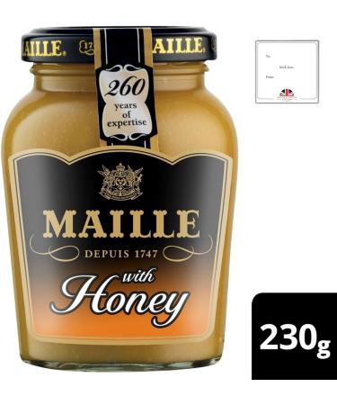 Maille Honey Dijon Mustard 230g Bundle x4 Jars | Great British Kitchen French Salad Dressing - Buy Online on GoSupps.com