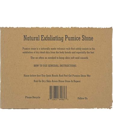 Natural Volcanic Fuji Lava Rock Pumice Stone XL Size Excellent For Removing Callus On Feet Leaves Foot Feeling Smooth & Renewed - Buy Online on GoSupps.com