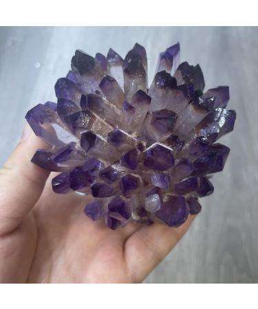 Natural Amethyst Crystal Quartz Cluster Raw Geode Quartz Geode Druzy Specimen Stone for Reiki Home Decoration 0.7-0.9lbs Gift Reiki Crystal Stone (Size : 0.4-0.7lbs) - Buy Online on GoSupps.com