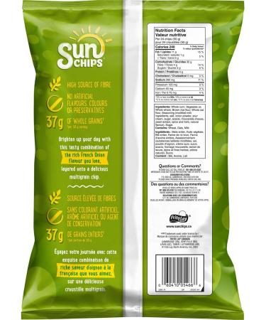 Sunchips French Onion multi-pack 10 Count - Buy Online on GoSupps.com