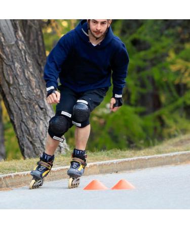 25 Pcs Pro Disc Cones with Carry Bag - Agility Training Cones for Soccer, Football, Basketball & More (5 Colors) - Buy Online on GoSupps.com