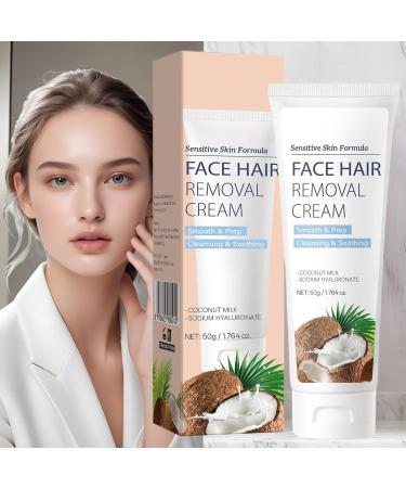 Depilatory cream facial hair removal cream 50 g depilatory cream for daily use leisure and holidays - Buy Online on GoSupps.com