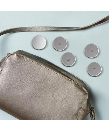 Firschoie 20ml Aluminum Jars Empty Cream Jars with Screw Cap 28 Stickers & 4 Spatulas for Makeup Creams & Mini Candles (Silver) - International Shipping Available - Buy Online on GoSupps.com