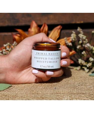 100% Grass Fed Whipped Vanilla Beef Tallow Moisturizer | Nourishing Body Balm for All Skin Types | USA Made | 1.7 Fl Oz - Buy Online on GoSupps.com