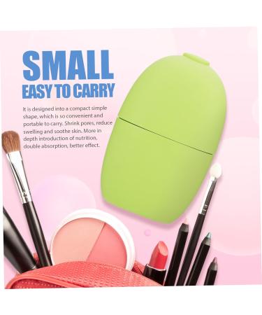 2-Pack Silicone Ice Cube Face Roller & Gua Sha Massager - Cooling Skin Care Tool for Glowing Complexion | 11.5x7cm - Buy Online on GoSupps.com