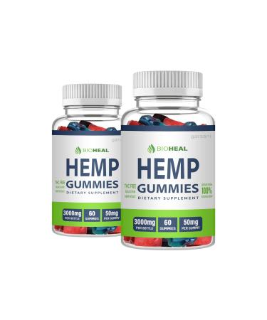 Bioheal Gummies - Bioheal Hemp Gummies (2 Pack 120 Gummies)