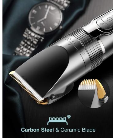 DynaBliss HG4000 Cordless Hair Clippers for Men - Professional Hair Cutting Kit with LED Display | Best Beard & Hair Trimmer for Barbers | Worldwide Shipping - Buy Online on GoSupps.com