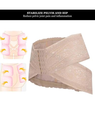 Pelvis Correction Belt - Adjustable Postpartum Belly Band for Body Shape Recovery & Posture Support for Men & Women - Buy Online on GoSupps.com