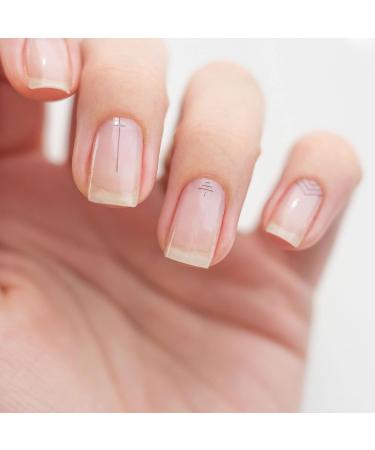 Avoa Beauty Wide Awake Nail Film - Tribal Minimalist Transparent Design | 16 Long-Lasting Self-Adhesive Nail Wraps for International Shipping - Buy Online on GoSupps.com