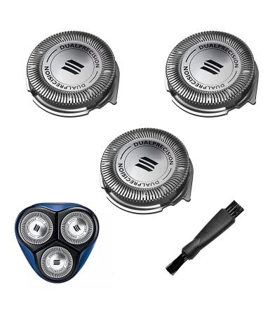 SH30 Replacement Heads for Philips Norelco Series 3000, 2000, 1000 Shavers and S738 Click and Style, ComfortCut Shaving Heads SH30/52 SH30 3pack