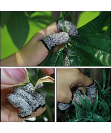 Molain Cut Resistant Finger Cots - 10 Pack | Reusable Thumb Protection for Work, Kitchen, Garden & Sculpture - Buy Online on GoSupps.com