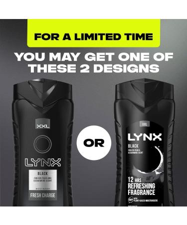 Lynx Energy Boost Shower Gel Bodywash Black 500ml - Buy Online on GoSupps.com