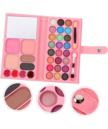 Healvian 6pcs 33 Makeup Palette Children Toys Eye Shadow Pallets Eyeshadow for Girl Toys Leather - Buy Online on GoSupps.com