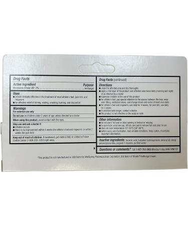 Actavis/Alpharma Miconazole Nitrate 2% Antifungal Cream - 1 oz | Fast-Acting Relief - Buy Online on GoSupps.com