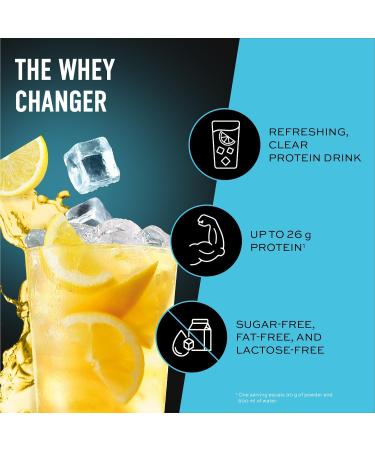 ESN Isoclear Whey Isolate Protein Powder Lemon Iced Tea - 2 x 1000g + Free Shaker | Premium Quality Clear Whey - Made in Germany - Buy Online on GoSupps.com