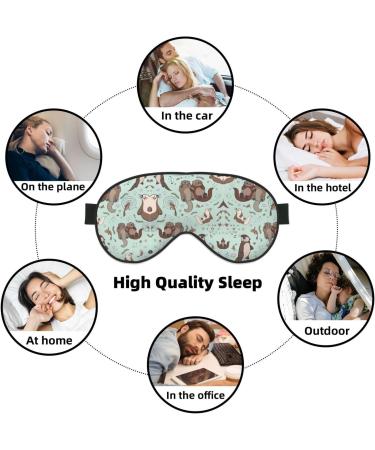 Buy SSIMOO Cartoon Cute Sleep Mask Adjustable & Breathable Eye Mask for Comfortable Sleep | International Shipping - Buy Online on GoSupps.com