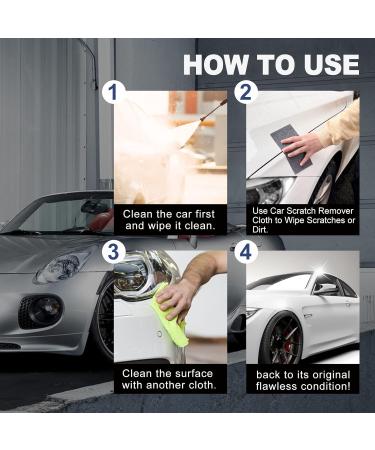 Magic Car Scratch Repair Cloth Nano Sparkle Cleaning Cloth for Car Scratch Remover Car Scratch Repair Nano Cloth (6 PCS 7.87 * 3.93in) 6 Pcs 7.87*3.93in - Buy Online on GoSupps.com