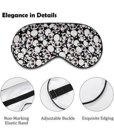 Cute Kids Panda Sleep Mask - Adjustable Eye Shades for Women | Comfortable & Fun Sleep Cover - Buy Online on GoSupps.com