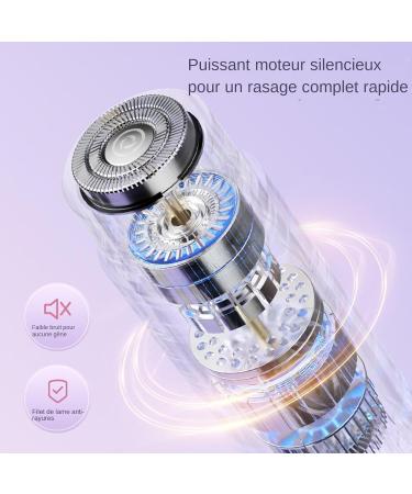 Tondeuse lectrique Corporelle | Rasoir Facial Femme T tes Rempla ables - pilateur Multifonction Portable pour Oreilles Jambes Barbe Visage Bras Sourcils Zone D licale Cuisses - Buy Online on GoSupps.com