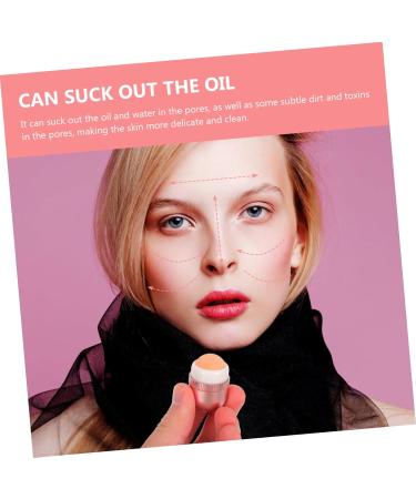 Didiseaon Volcanic Rock Oil Absorber Facial Massager Facial Skin Care Tool Face Massager Oil Absorption Roller - Buy Online on GoSupps.com