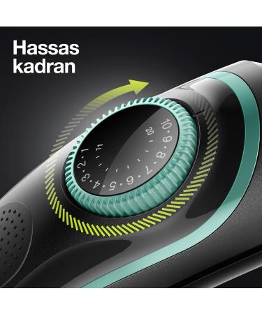 Procter Gamble Braun Beard Trimmer 3 BT3341 beard trimmer for men facial hair facial hair reliable blades 39 length settings blackgreen - Buy Online on GoSupps.com