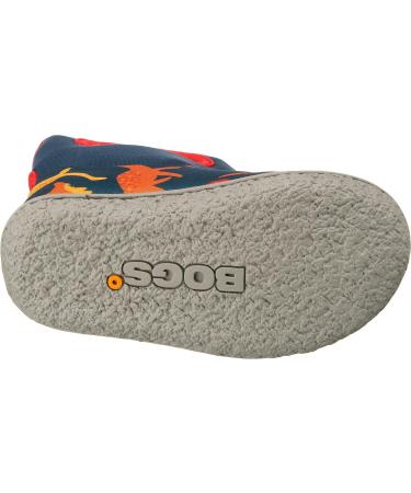 BOGS Baby Wellington Boots Plum Flower Stripe 71565 | UK Child Size 3-8 & 9 | Dino Indigo Multi - Buy Online on GoSupps.com