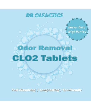 Chlorine Dioxide Odor Removal Effervescent Tablets High Purity Extra Strength New Generation Formula 2024 - Buy Online on GoSupps.com
