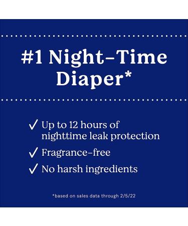 Huggies Overnites Nighttime Baby Diapers Size 6 (72 Count) - 35+ lbs | Overnight Diapers - Buy Online on GoSupps.com
