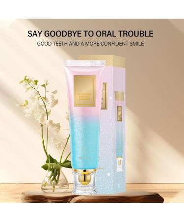 Niacinamide Whitening Toothpaste Niacinamide Toothpaste Gel Natural Gentle Anti-Stain Toothpaste Fresh Breath Triple Intense Whitening for Sensitive Teeth (2pcs) - Buy Online on GoSupps.com