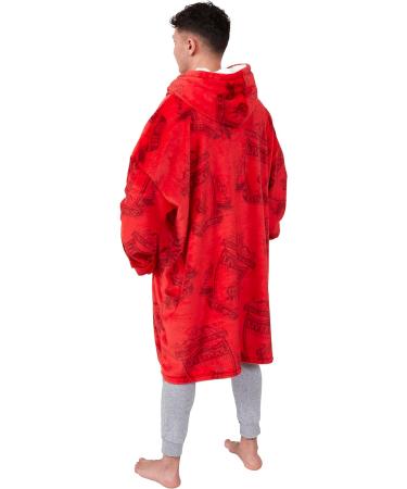 Official Liverpool FC Adult Fleece Poncho Hooded Blanket - Coco Moon Super Soft Changing Robe - Buy Online on GoSupps.com