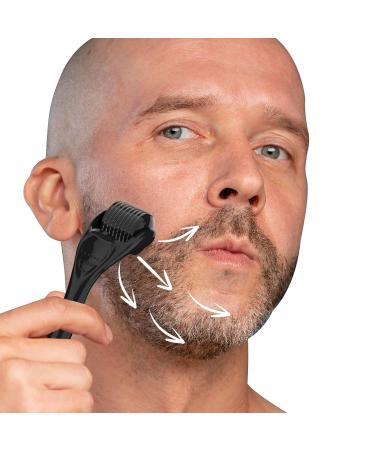 Derma Roller Microneedle 0.25mm for Face & Beard - Titanium Skincare Tool for Men & Women | Improve Skin Health & Reduce Scars - Buy Online on GoSupps.com