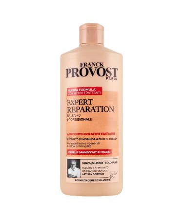 Franck Provost Expert Reparation Professional treatment for damaged hair repairing effect with moringa extract and jojoba oil 450 ml