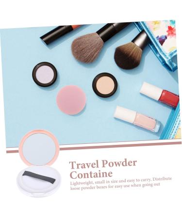 OHPHCALL 2pcs Box Loose Powder Box Filling Makeup Pad Travel Pink 7.5x7.5cm - Buy Online on GoSupps.com