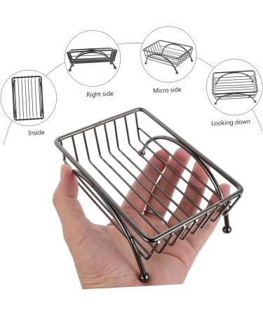 Amosfun 2 Pcs Four Leg Dish Towel Rack Soap Storage Kitchen Sink Rack Dish Sponge Rack Soap Holder Bath Sponges Sink Drain Rack Sinks Metal Kitchen Drain Rack Iron Household Storage Rack - Buy Online on GoSupps.com
