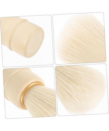 Minkissy Shaving Soap Brush - Neck & Face Hairdressing Brush for Men | Durable Plastic Gift for Grooming - Buy Online on GoSupps.com