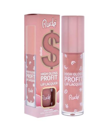 Rude Cosmetics High Gloss Profit Lip Lacquer - Best Dollar Lip Gloss for Women | 0.141 oz - International Shipping Available - Buy Online on GoSupps.com