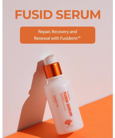 Fusid Serum 1.4fl oz - Radiant Face Serum for Dry & Sensitive Skin | Korean Skincare with Peptides & Vitamin C - Buy Online on GoSupps.com