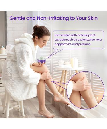 Aloe Vera Gel for After IPL & Laser Hair Removal - Soothes & Hydrates Skin Travel Size 4.1 fl oz with Chamomile Extracts | Sunburn Relief for Women & Men - Buy Online on GoSupps.com