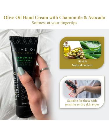 Calithea 3-Step Body Set: Cocoa Butter & Vanilla Body Butter, Hand Cream with Chamomile & Avocado, Shea Butter & Oatmeal Soap Body Set with Shea Butter & Oatmeal Soap - Buy Online on GoSupps.com