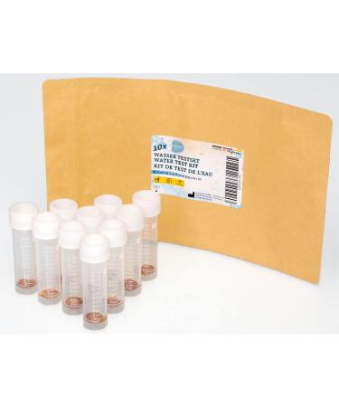 Medasa water test for coliform bacteria E.coli test in drinking water and well water check (10x test set)