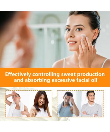  homomdy Antiperspirant for face sweat absorbing face lotion for men and women powerful antiperspirant for forehead and scalp and control oily skin of the - Buy Online on GoSupps.com