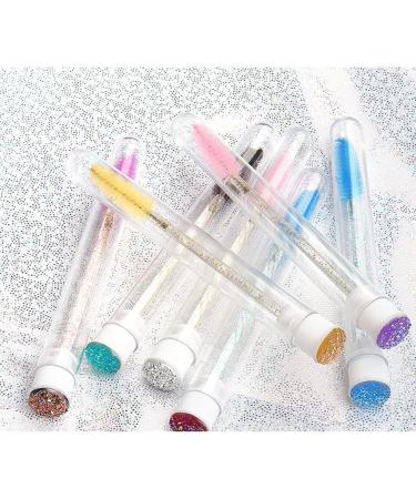 dijiusidy 5 Pieces Portable Eyelash Brush with Tube Adults Dustproof Single Use Eyebrow Eyelashes Brushes Makeup Tool Cosmetic Blue Type 2 - Buy Online on GoSupps.com